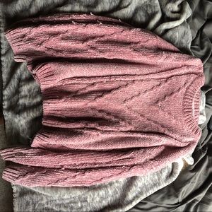 Pink Martini Velvet Sweater